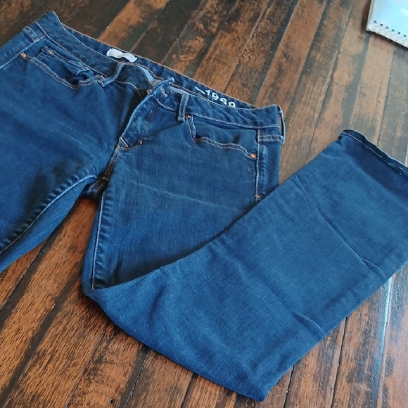 GAP Dark Blue Flare Women's Jeans - Picture 7 of 9